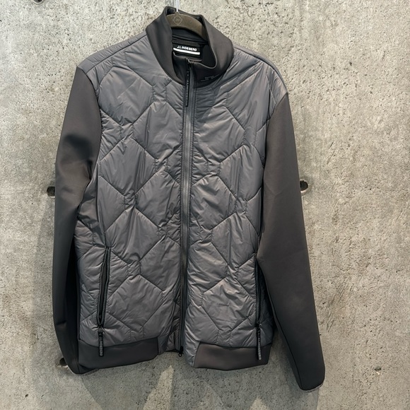 NWOT. J. Lindeberg Men's Quilt Hybrid Jacket AMOW07063 - Picture 2 of 6